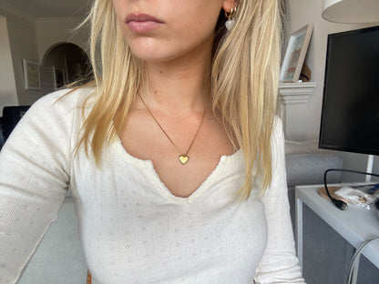 Gold Heart Necklace