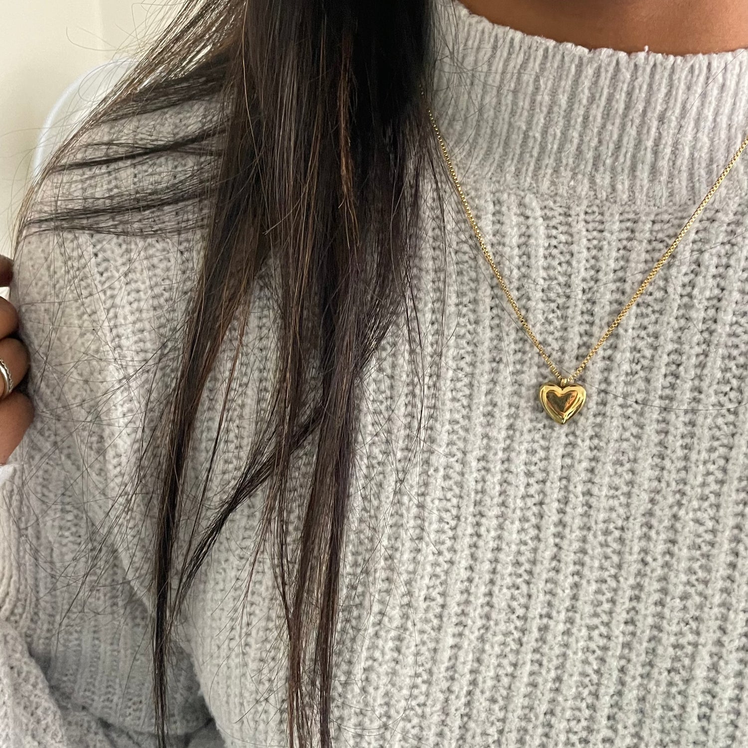 Gold Heart Necklace