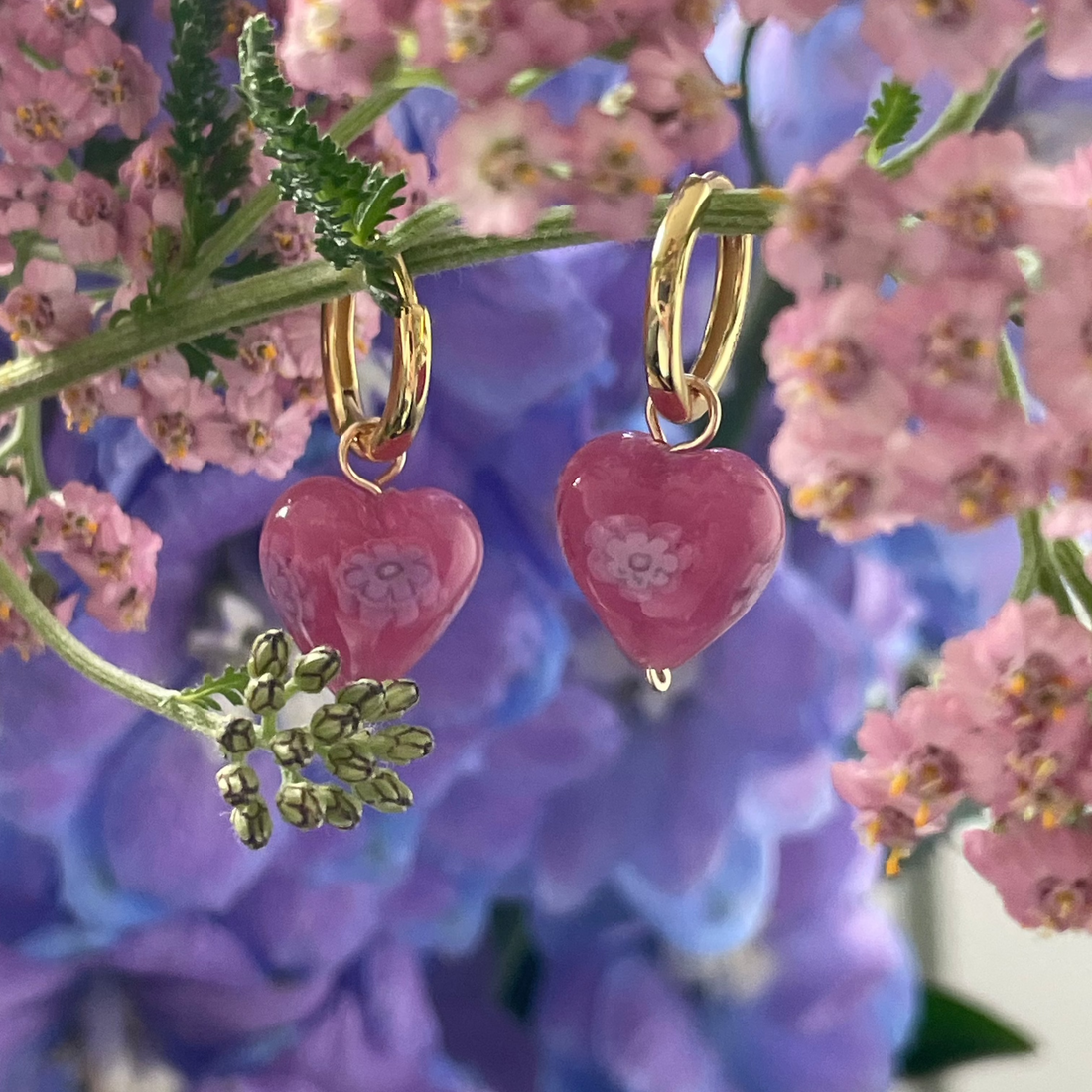 LIMITED EDITION Pink Floral | EARRINGS