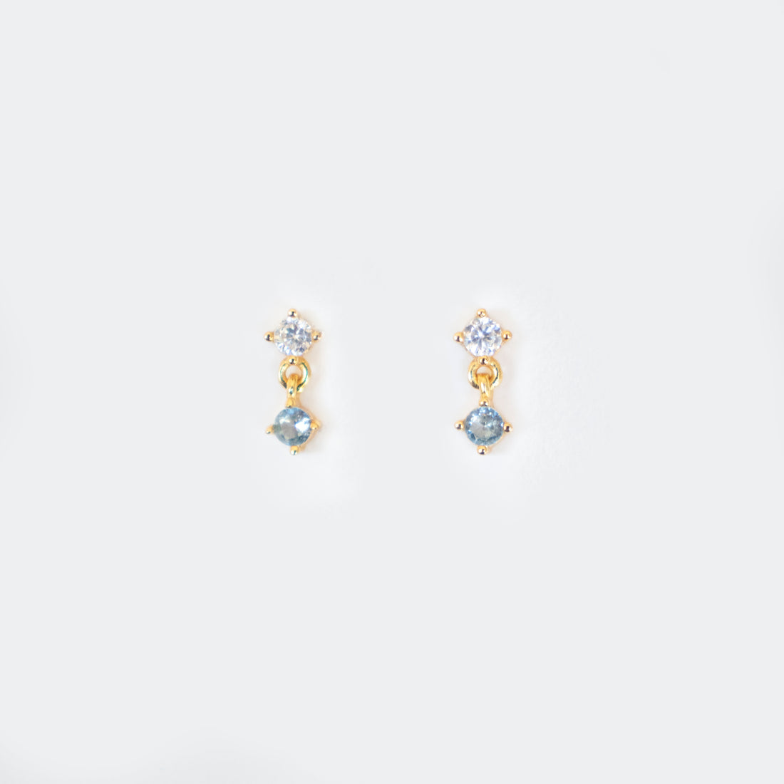 Dew Droplets | Baby Blue Studs