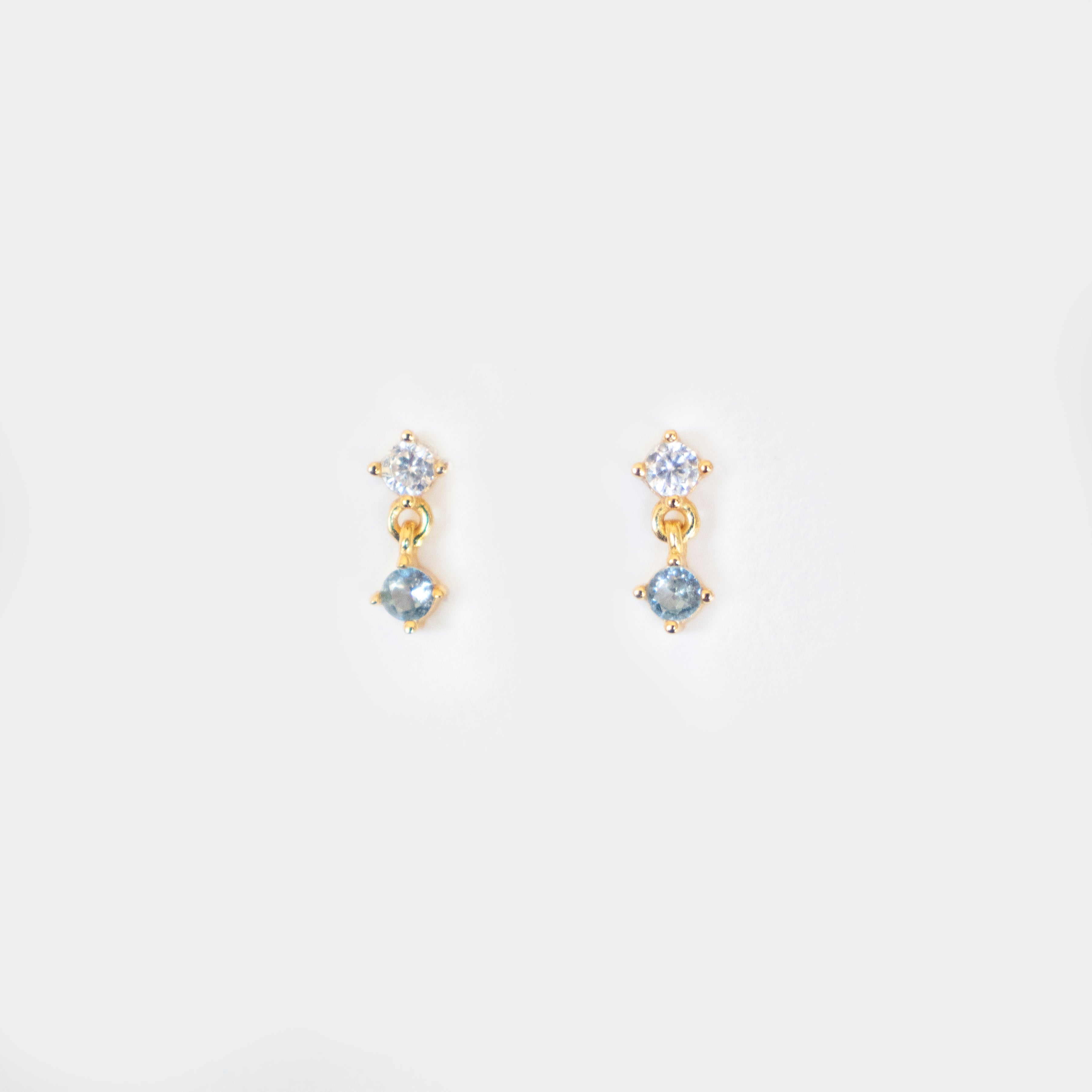 Dew Droplets | Baby Blue Studs