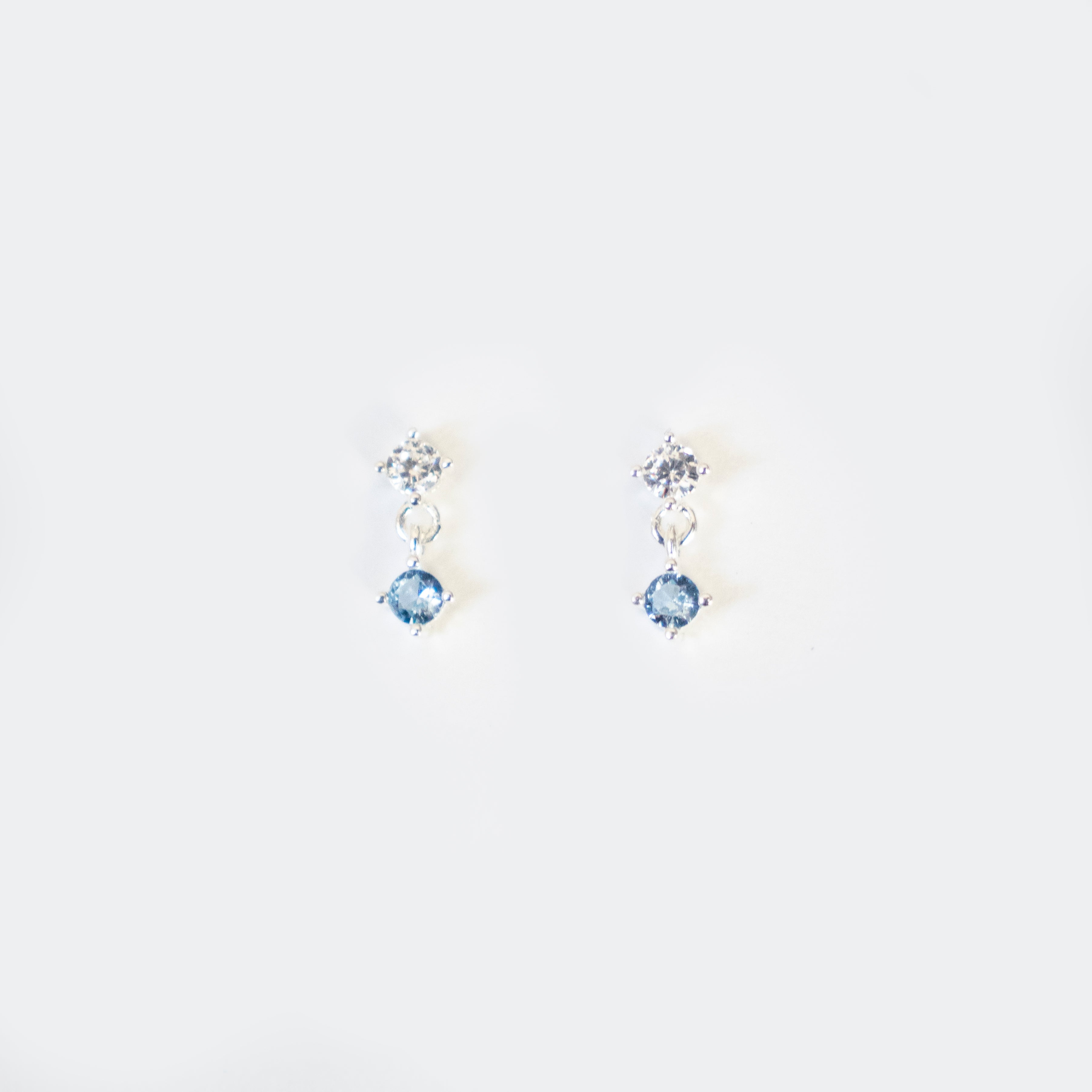 Dew Droplets | Baby Blue Studs