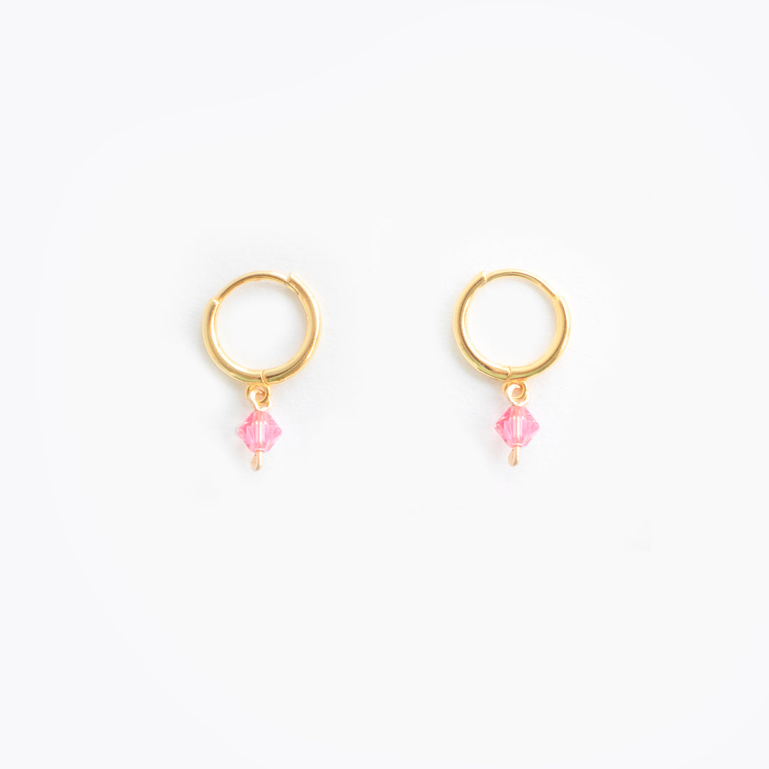 Pink Swarovski | MINI Earrings