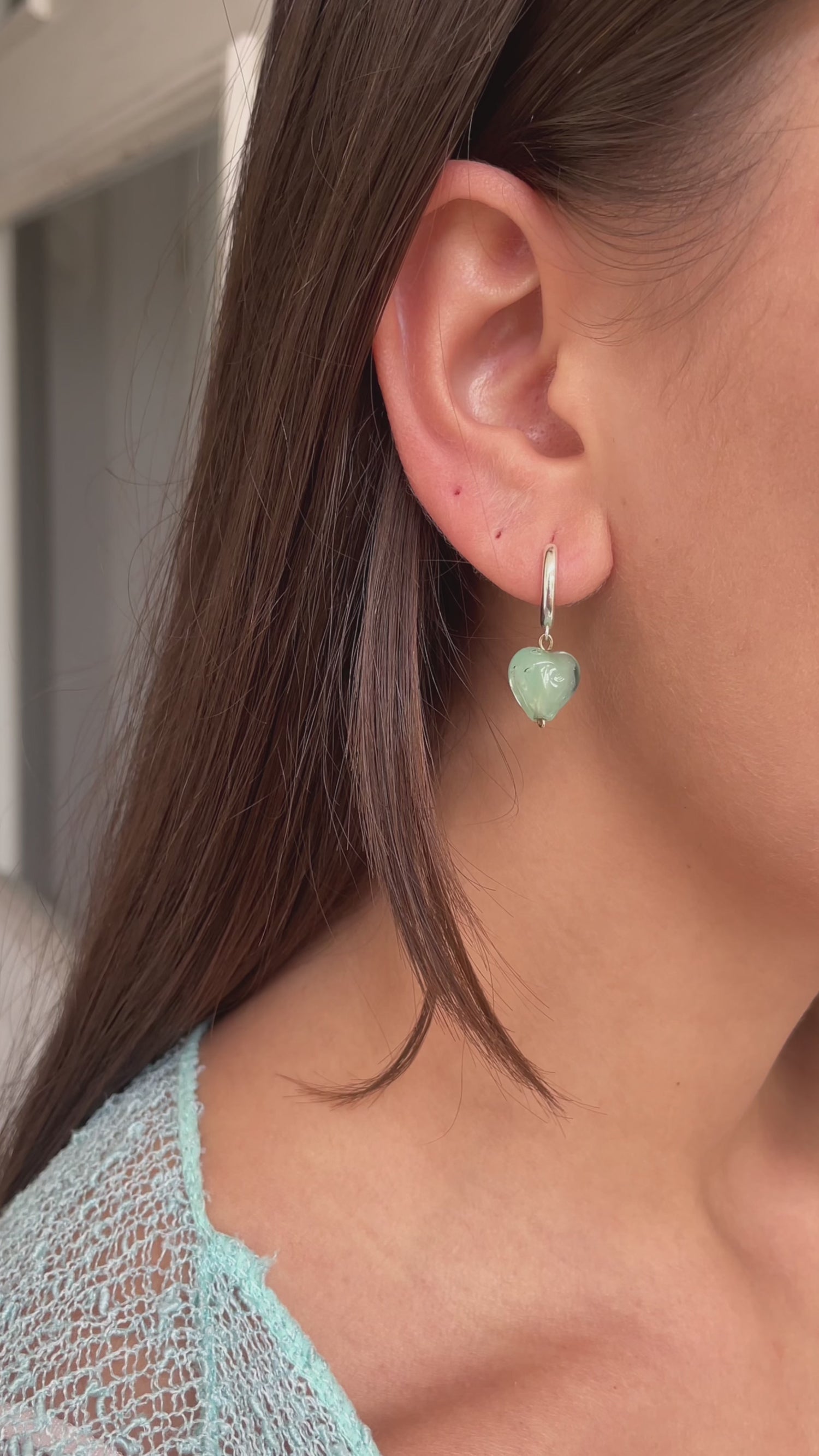 Dew Droplets | Baby Blue Studs