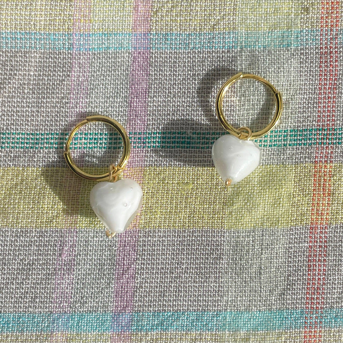 LIMITED EDITION AMORE Milky White | EARRINGS