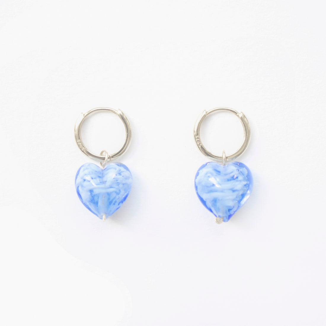AMORE | Large Baby Azure Cloudy Hearts