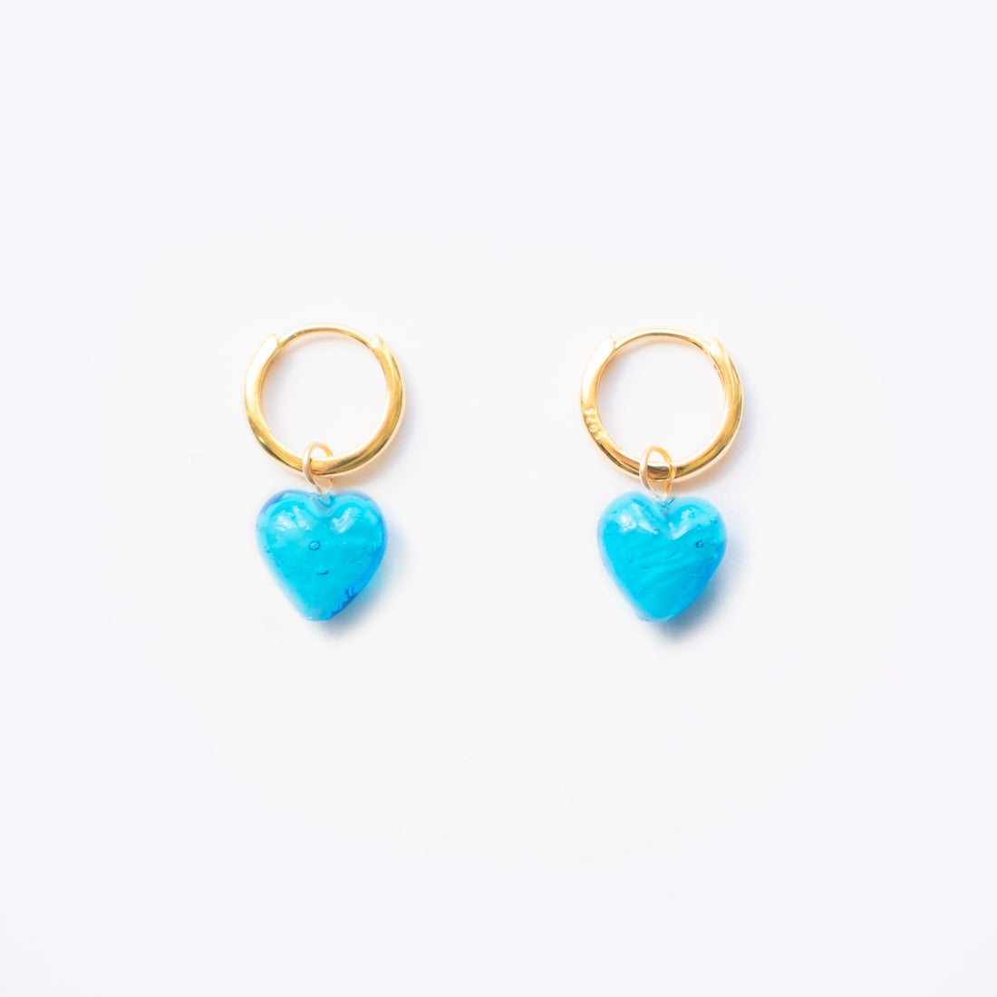 AMORE | Small Cobalt Blue Hearts